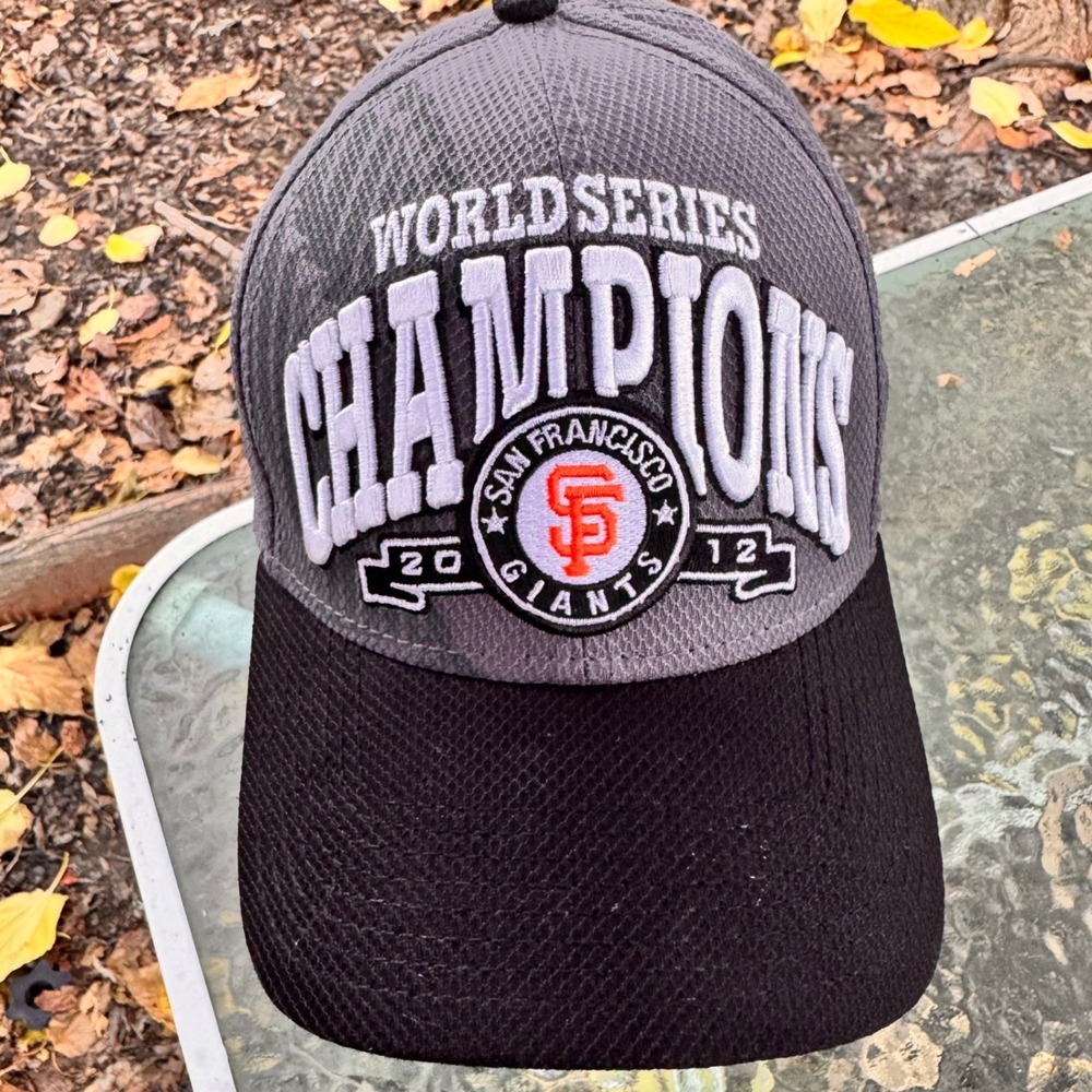 San‎ Francisco Giants 2012 World Series Champions Baseball Cap New Era 39THIRTY
